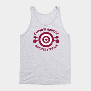 Cupid's Arrow Archery Team Valentines Day Love Tank Top